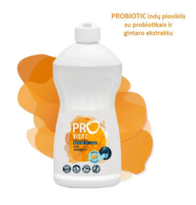 Probiotic indų ploviklis su gintaro ekstraktu